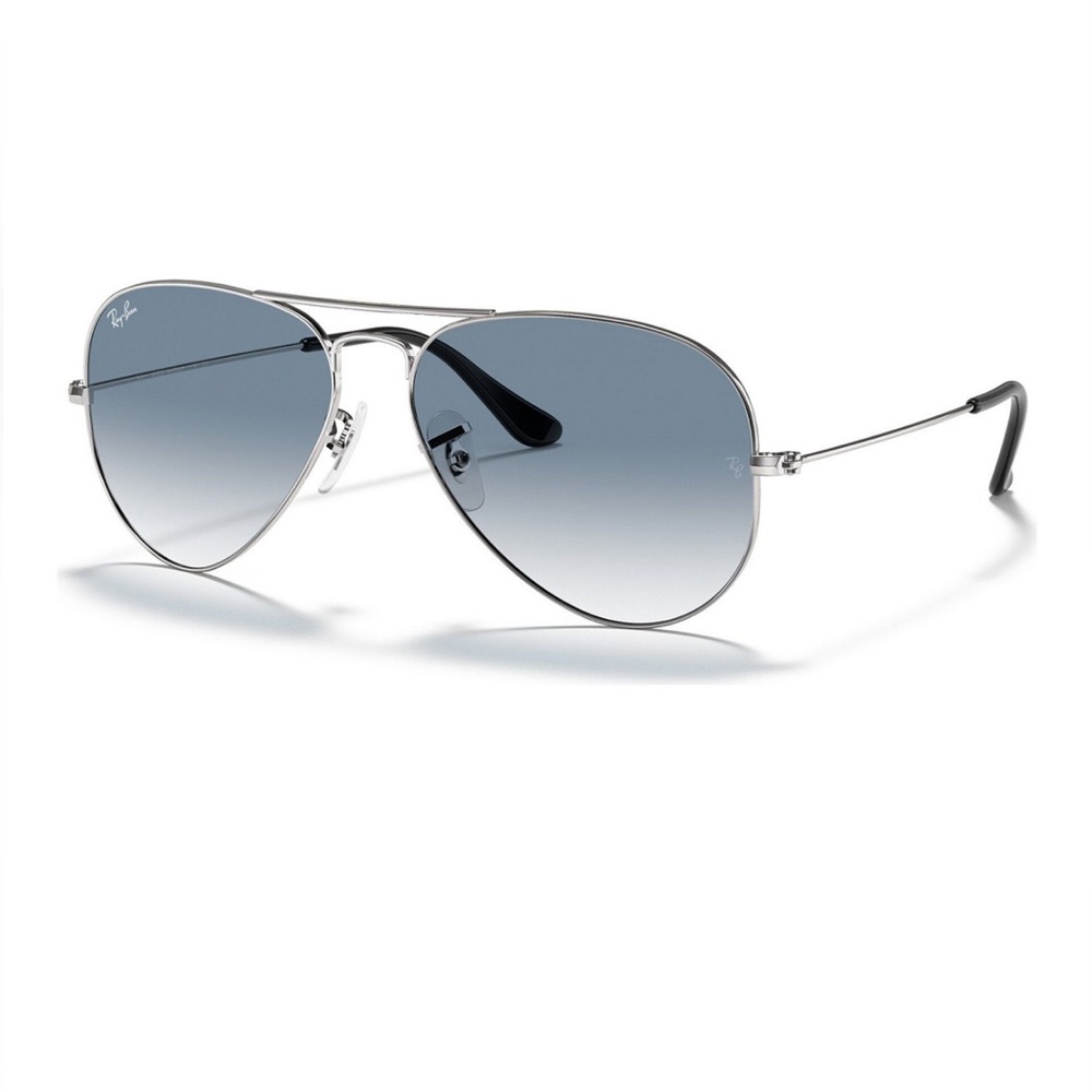 Ray-Ban Silver/Blue Aviator Unisex
